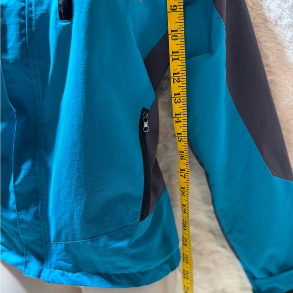THE NORTH FACE  Womens SUMMIT HYBRID HOODIE Y2K Vintage Large Fleece Fully Lined - Picture 7 of 15